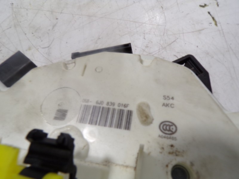 Recambio de cerradura puerta trasera derecha para seat ibiza (6j5) 1.4tdi 55kw referencia OEM IAM 6J0839016F 6J0839016F 