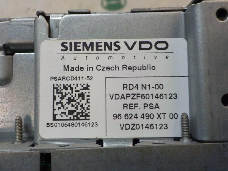 Recambio de sistema audio / radio cd para citroën c3 1.4 referencia OEM IAM   