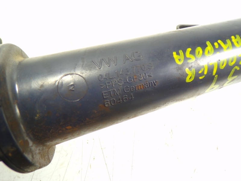 Recambio de tubo intercooler para volkswagen caddy furgón/kombi maxi kombi bmt referencia OEM IAM 04L145762CC 04L145770S 