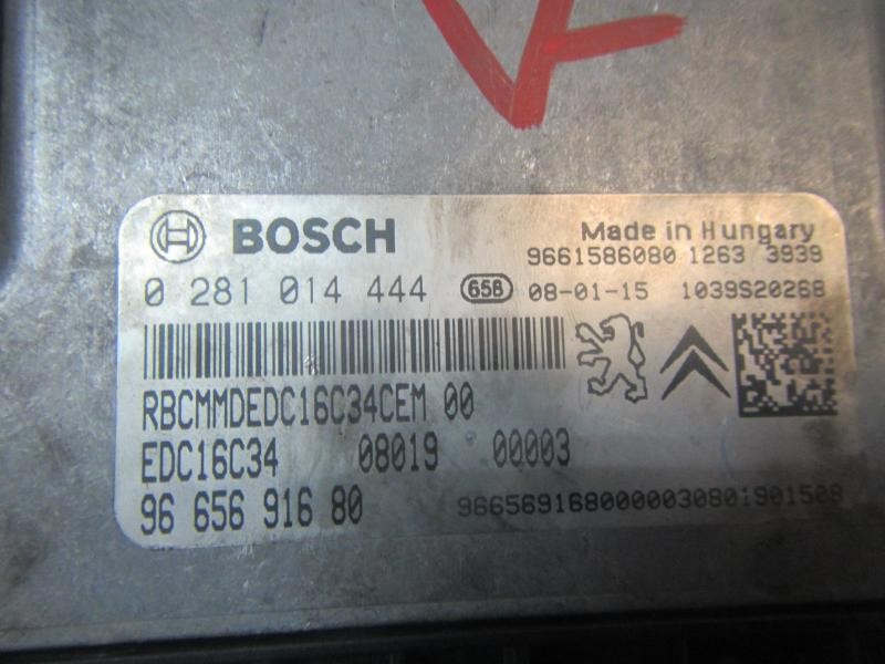 Recambio de centralita motor uce para peugeot bipper 1.4 hdi referencia OEM IAM   