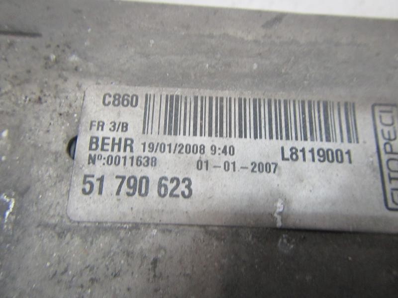 Recambio de intercooler para peugeot bipper 1.4 hdi referencia OEM IAM   