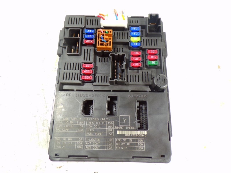 Recambio de caja reles / fusibles para nissan micra (k13) 1.2 cat referencia OEM IAM 284B71HR0C 284B71HR0C 