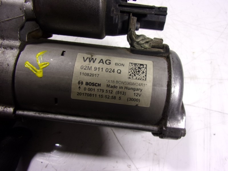 Recambio de motor arranque para audi a1 (8xk) 1.0 tfsi referencia OEM IAM 02M911024J 02M911024Q 