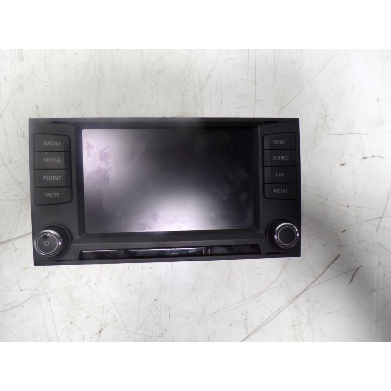 Recambio de pantalla multifuncion para seat ibiza (6j5) 1.4tdi 55kw referencia OEM IAM 5F09196041QB 5F0919604 