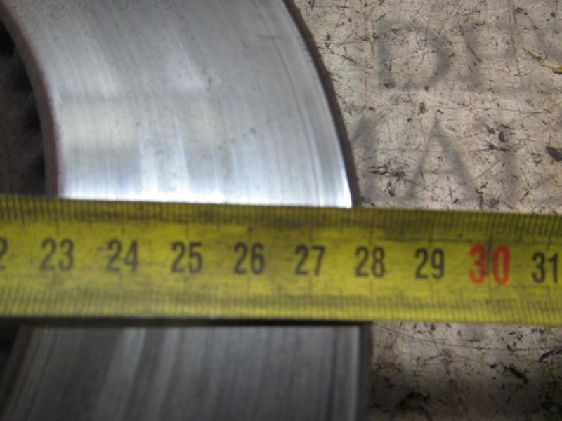 Recambio de disco freno delantero para hyundai ix20 1.6 crdi cat referencia OEM IAM 517121H100  