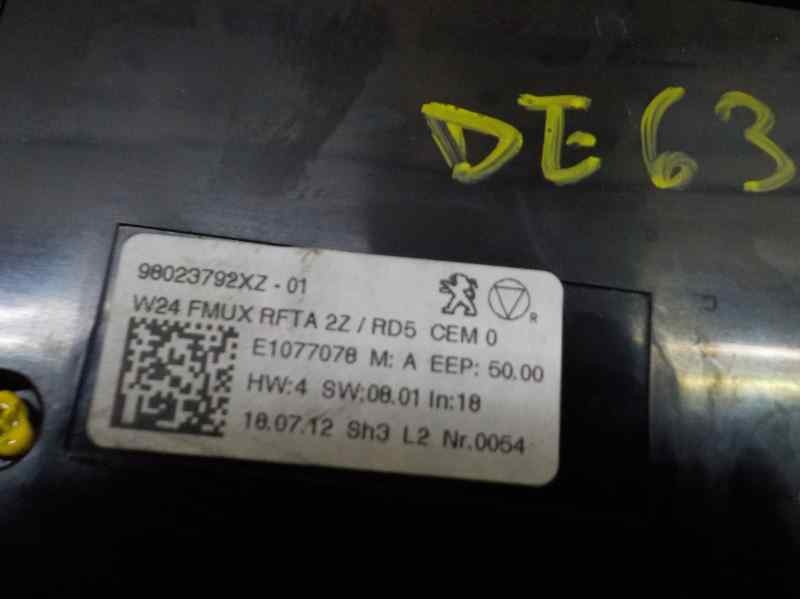 Recambio de mando climatizador para peugeot 508 2.0 16v hdi fap referencia OEM IAM 98023792XZ 98023792XZ 