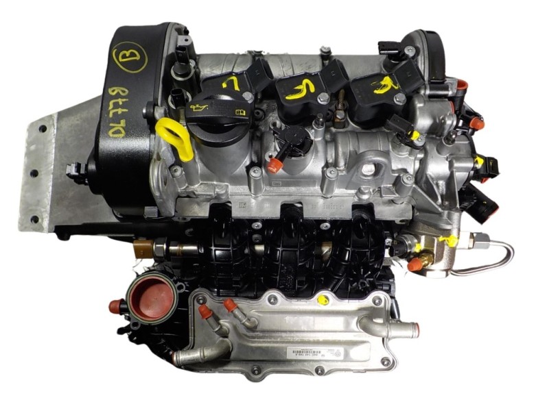 Recambio de motor completo para audi a1 (8xk) 1.0 tfsi referencia OEM IAM 04C100098D CHZ 