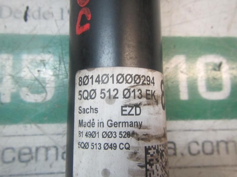 Recambio de amortiguador trasero derecho para volkswagen golf vii lim. (5g1) bluemotion referencia OEM IAM  5Q0512013EK 