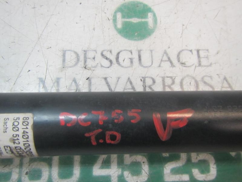 Recambio de amortiguador trasero derecho para volkswagen golf vii lim. (5g1) bluemotion referencia OEM IAM  5Q0512013EK 