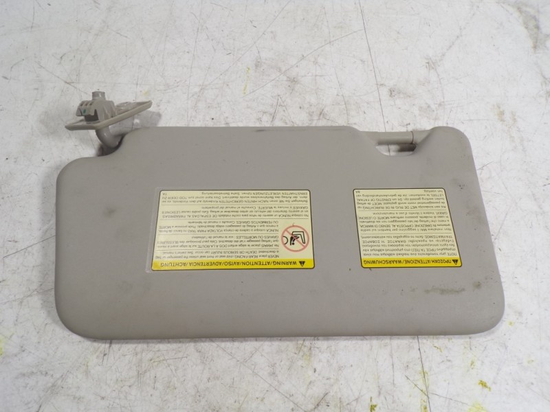 Recambio de parasol derecho para nissan micra (k13) 1.2 cat referencia OEM IAM 964001HP1A  
