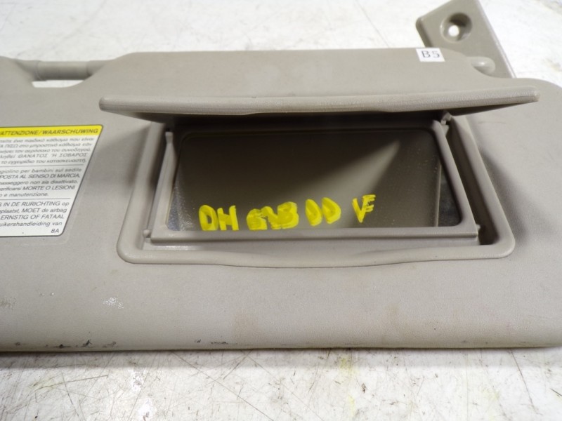 Recambio de parasol derecho para nissan micra (k13) 1.2 cat referencia OEM IAM 964001HP1A  