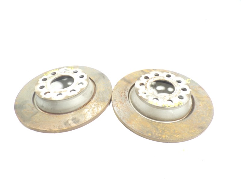 Recambio de disco freno trasero para volkswagen cc (358) 2.0 tdi referencia OEM IAM 5Q0615601G  