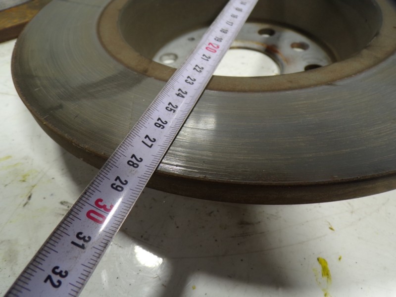 Recambio de disco freno trasero para volkswagen cc (358) 2.0 tdi referencia OEM IAM 5Q0615601G  