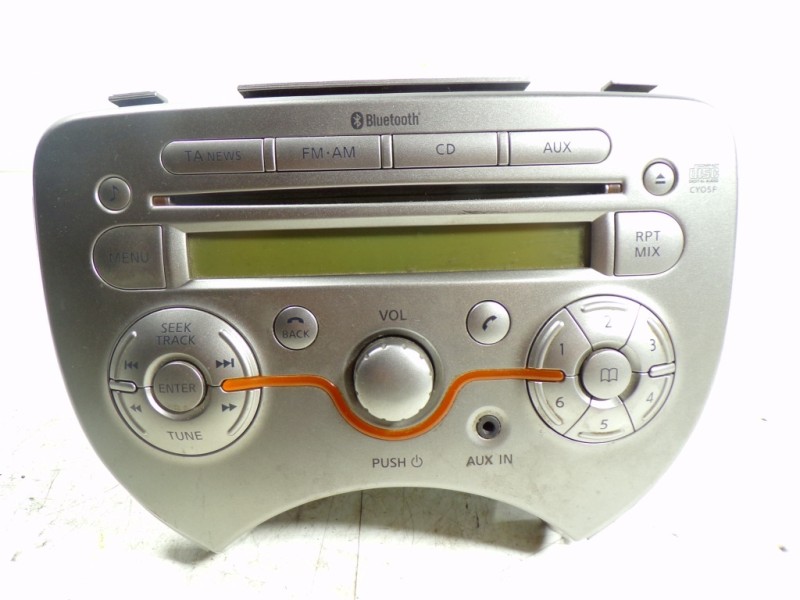 Recambio de sistema audio / radio cd para nissan micra (k13) 1.2 cat referencia OEM IAM 281851HA0A 281851HA0A 