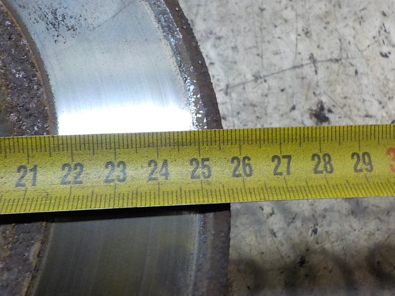 Recambio de disco freno trasero para volkswagen golf v berlina (1k1) conceptline (e) referencia OEM IAM 1K0615601AB  