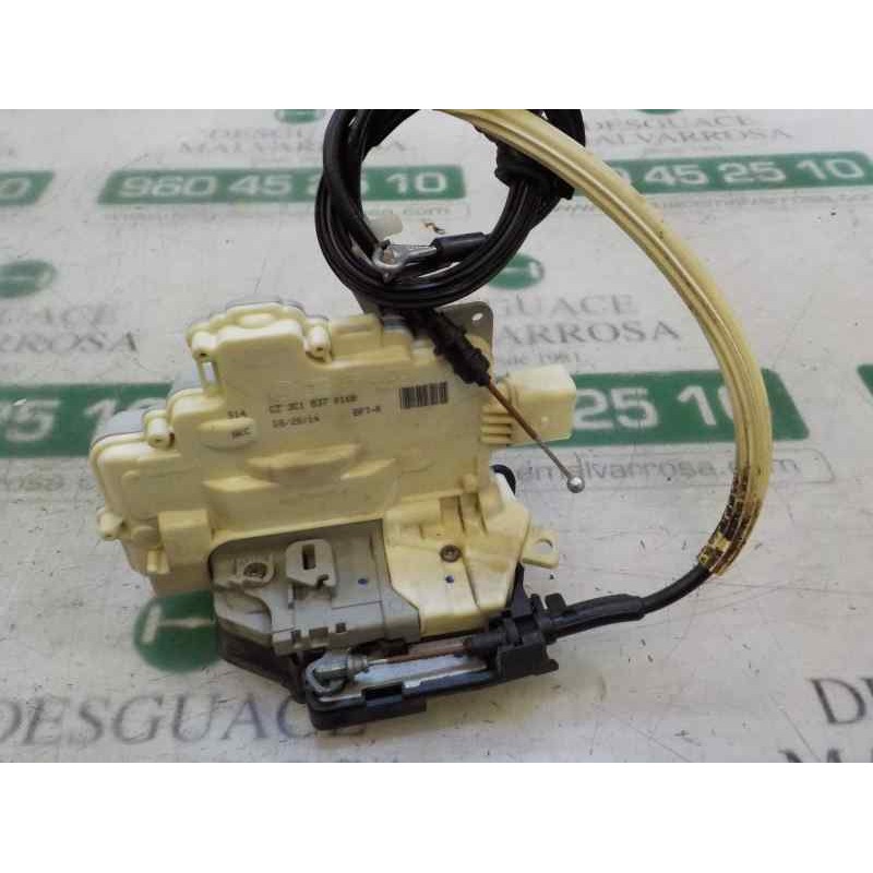 Recambio de cerradura puerta delantera derecha para volkswagen passat variant (365) 2.0 tdi referencia OEM IAM 3C1837016B 3C1837