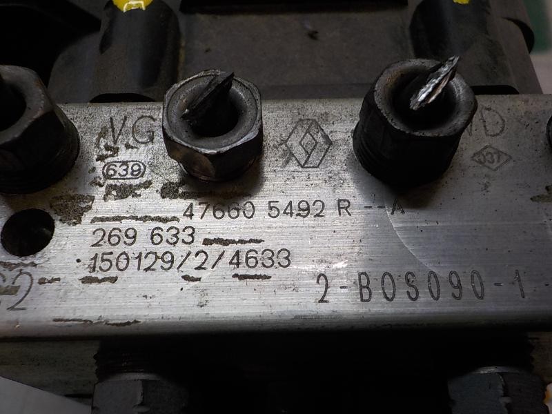 Recambio de abs para renault clio iv 1.5 dci diesel fap referencia OEM IAM 476606853R 476605492R 