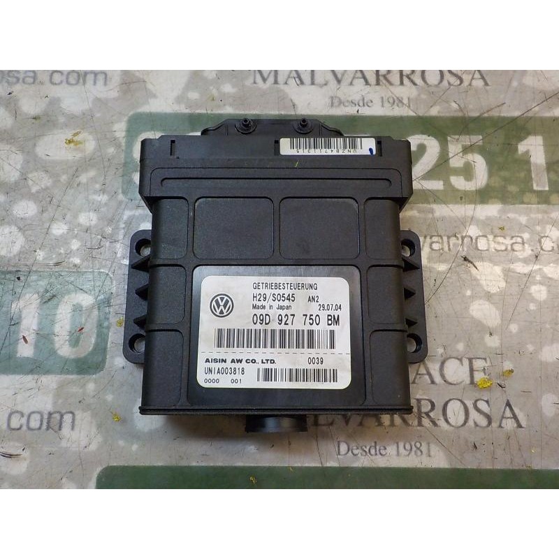 Recambio de modulo electronico para volkswagen touareg (7la) tdi v10 referencia OEM IAM 09D927750BM 09D927750BM 