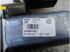 Recambio de motor elevalunas trasero derecho para volkswagen golf vi (5k1) 1.6 tdi dpf referencia OEM IAM 5K0959704CVW2 5K095970 2