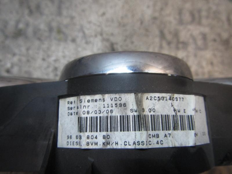 Recambio de cuadro instrumentos para peugeot 207 premium referencia OEM IAM   