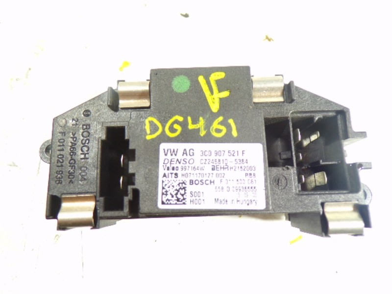 Recambio de resistencia calefaccion para volkswagen cc (358) 2.0 tdi referencia OEM IAM 3C0907521G 3C0907521F F011500081
