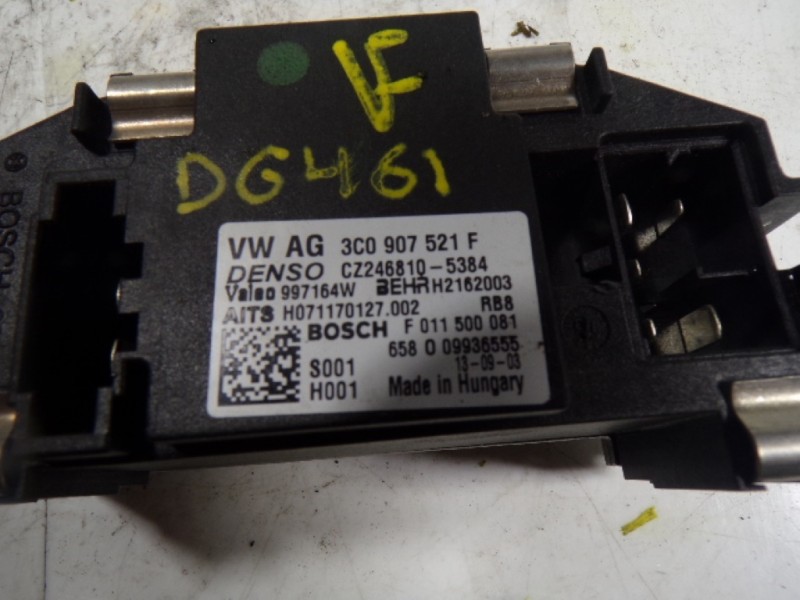 Recambio de resistencia calefaccion para volkswagen cc (358) 2.0 tdi referencia OEM IAM 3C0907521G 3C0907521F F011500081