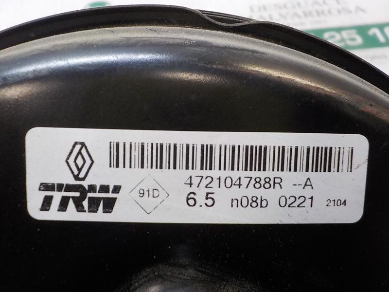 Recambio de servofreno para renault clio iv 1.5 dci diesel fap referencia OEM IAM 472102859R 472104788R 