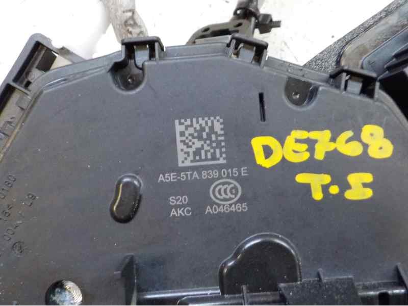 Recambio de cerradura puerta trasera izquierda para volkswagen polo 1.0 tsi referencia OEM IAM 5TA839015E 5TA839015E 