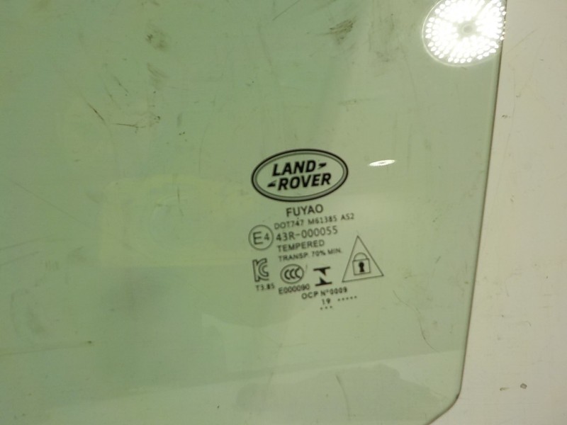 Recambio de cristal puerta delantero izquierdo para land rover range rover evoque evoque referencia OEM IAM LR114600  