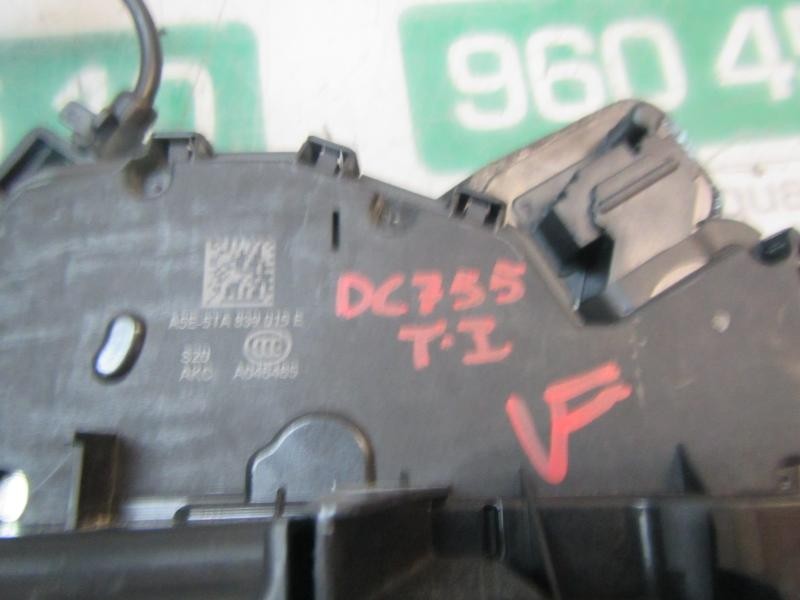 Recambio de cerradura puerta trasera izquierda para volkswagen golf vii lim. (5g1) bluemotion referencia OEM IAM 5TA839015E A5E5