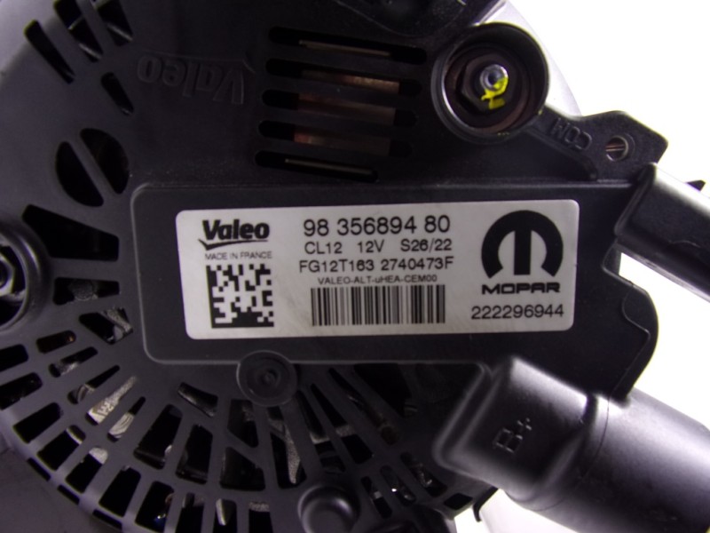 Recambio de alternador para citroën c3 aircross 1.2 12v e-thp referencia OEM IAM 9835689480 9835689480 