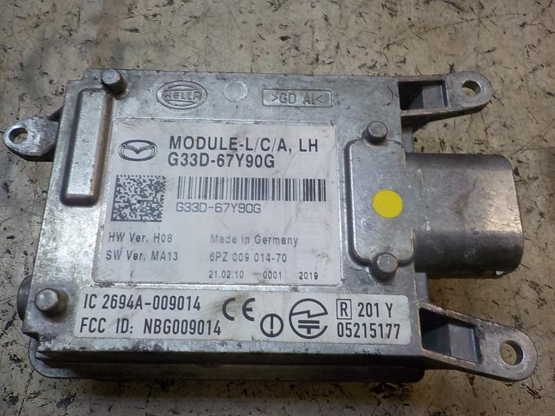 Recambio de modulo electronico para mazda 3 lim. (bl) 2.2 turbodiesel cat referencia OEM IAM G33D67Y9YH G33D67Y90G 