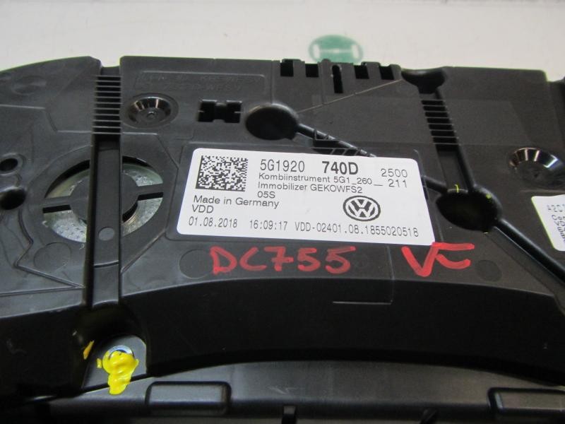 Recambio de cuadro instrumentos para volkswagen golf vii lim. (5g1) bluemotion referencia OEM IAM 5G1920740D 5G1920740D 