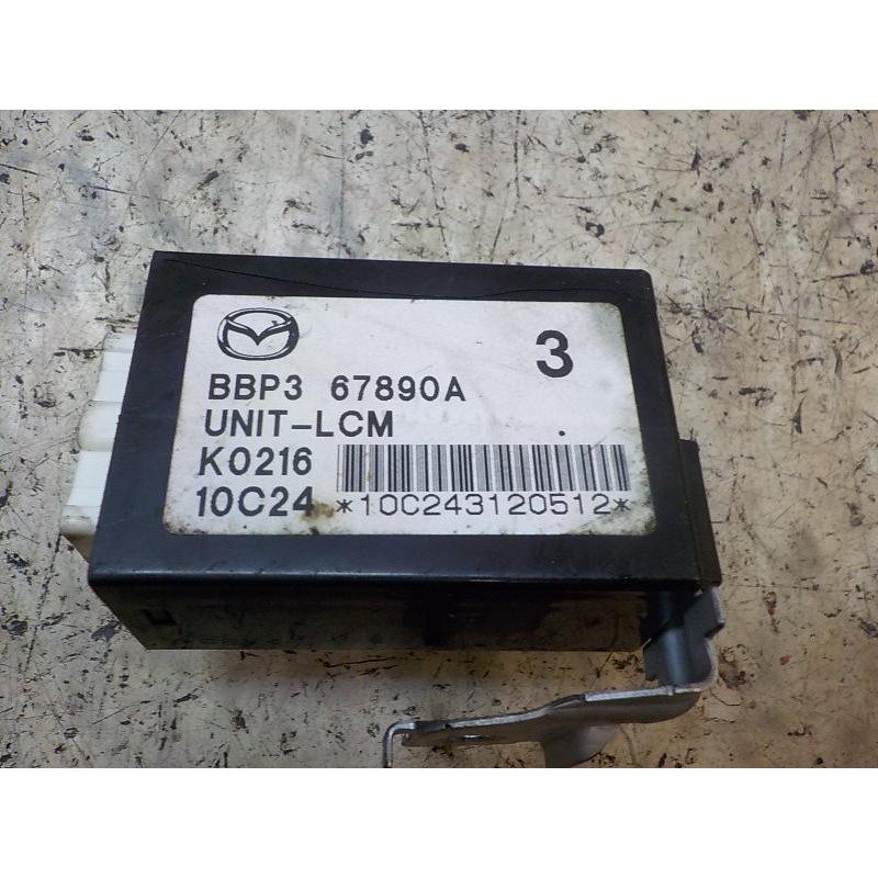 Recambio de modulo electronico para mazda 3 lim. (bl) 2.2 turbodiesel cat referencia OEM IAM BBP367890A BBP367890A 