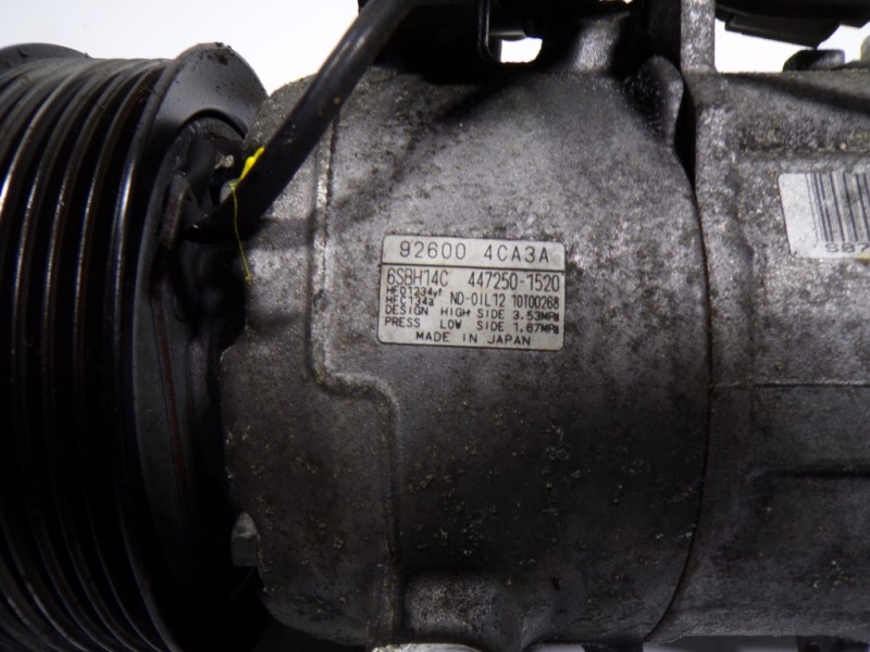 Recambio de compresor aire acondicionado para nissan x-trail (t32) acenta referencia OEM IAM 926004CA3A 4472501520 