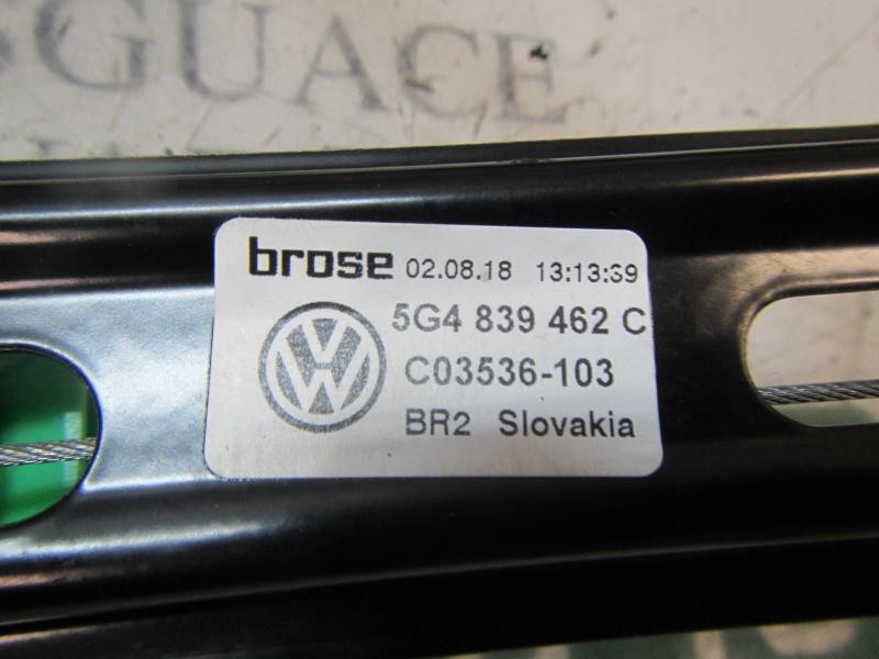 Recambio de elevalunas trasero derecho para volkswagen golf vii lim. (5g1) bluemotion referencia OEM IAM 5G4839462C 5G4839462C 
