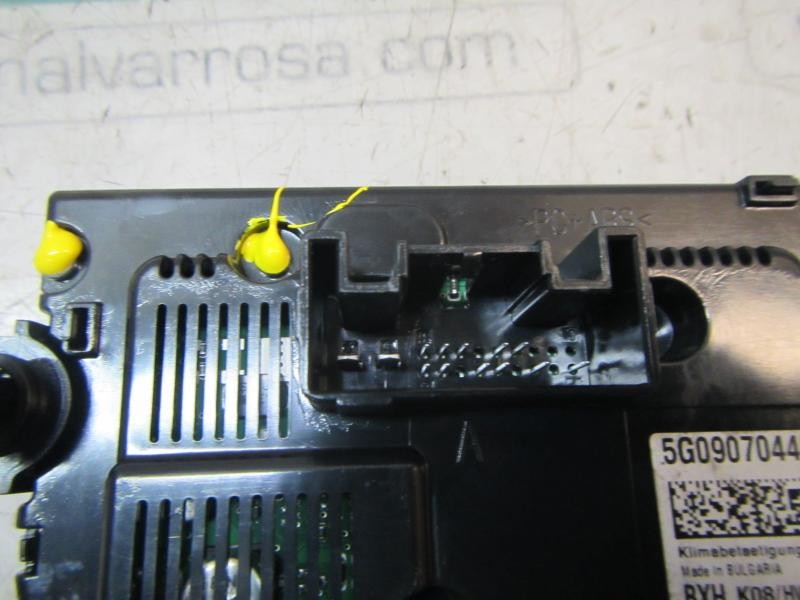 Recambio de mando climatizador para volkswagen golf vii lim. (5g1) bluemotion referencia OEM IAM 5G0907044CEWZU 5G0907044CE 