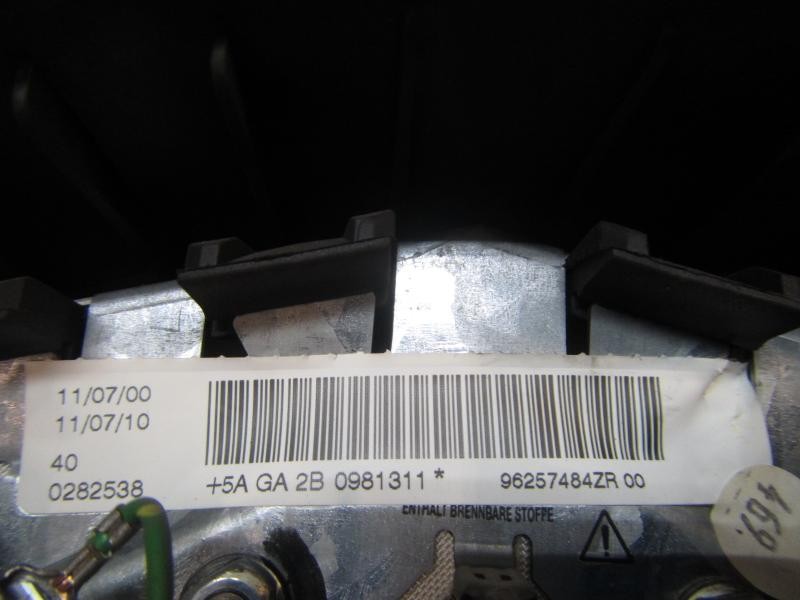 Recambio de airbag delantero izquierdo para peugeot 206 berlina xr referencia OEM IAM   