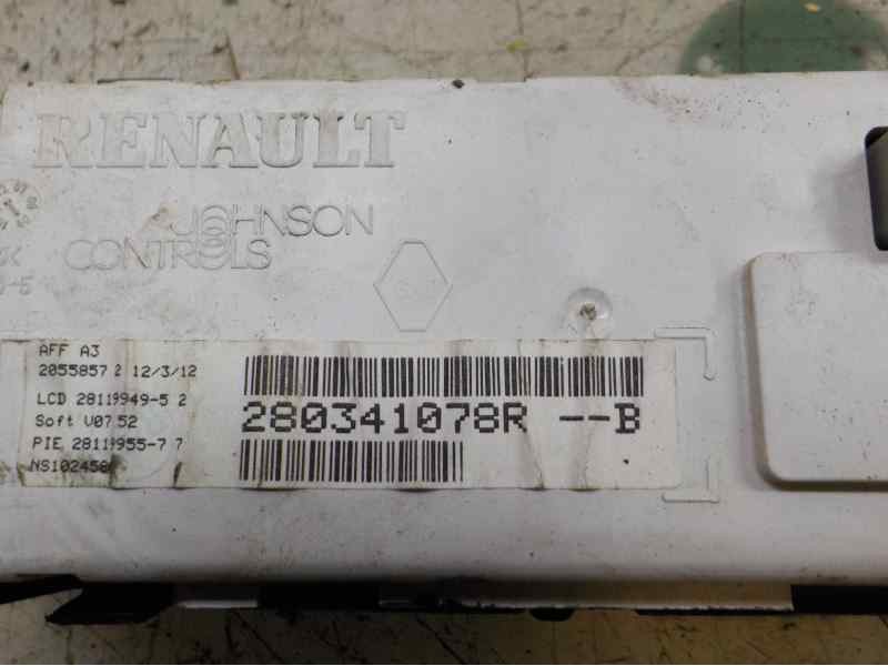 Recambio de pantalla multifuncion para renault kangoo 1.5 dci diesel fap referencia OEM IAM   
