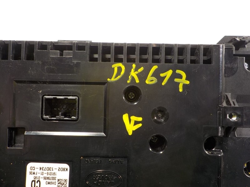 Recambio de mando climatizador para land rover range rover evoque evoque referencia OEM IAM LR114839 K8D213D734CD K8D213D734CD