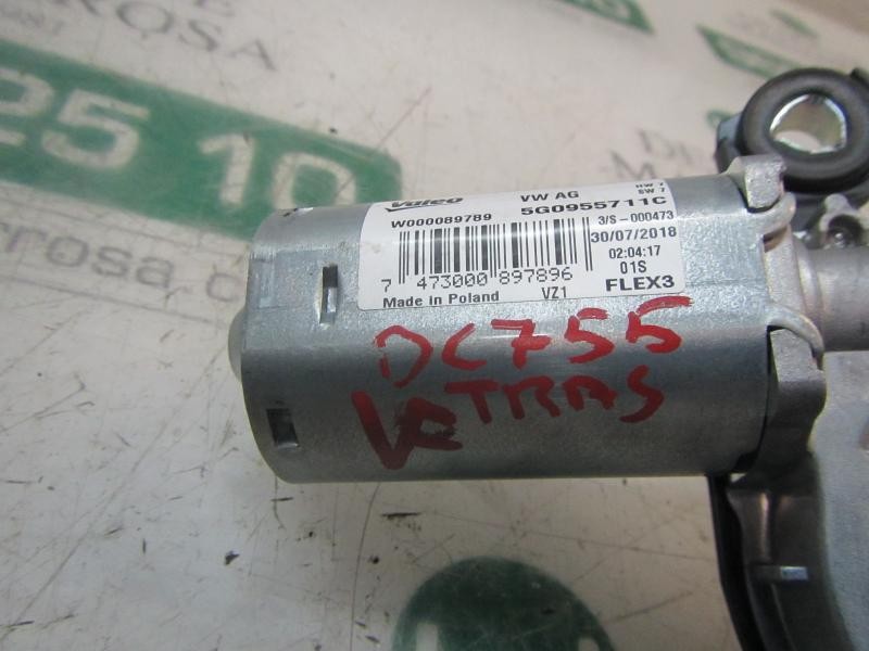 Recambio de motor limpia trasero para volkswagen golf vii lim. (5g1) bluemotion referencia OEM IAM 5G0955711C 5G0955711C 