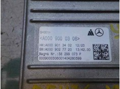 Recambio de modulo electronico para mercedes-benz clase s (w222) lim. 3.0 cdi cat referencia OEM IAM A0009000306 A0009000306 582 2