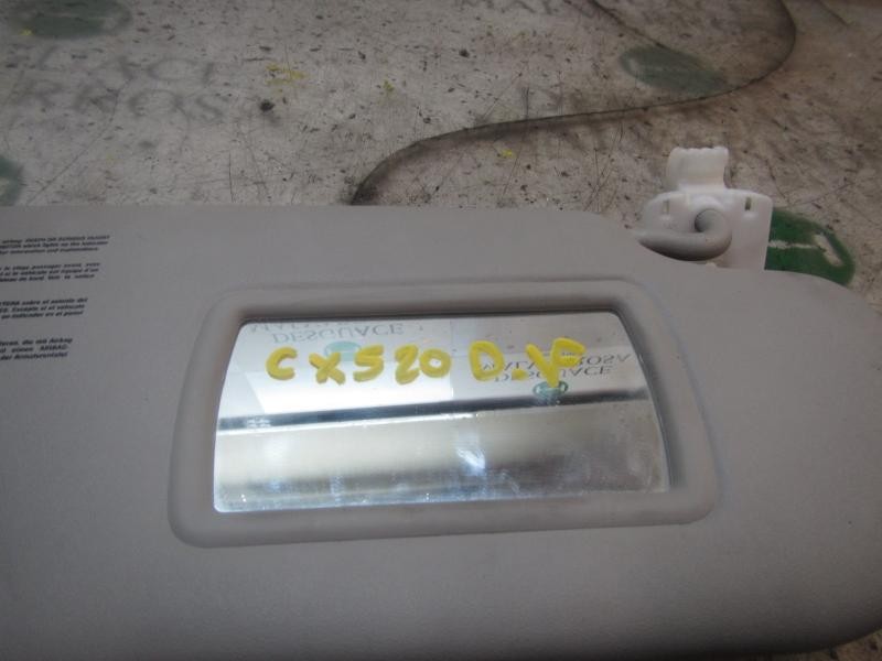 Recambio de parasol derecho para renault clio iii confort dynamique referencia OEM IAM   