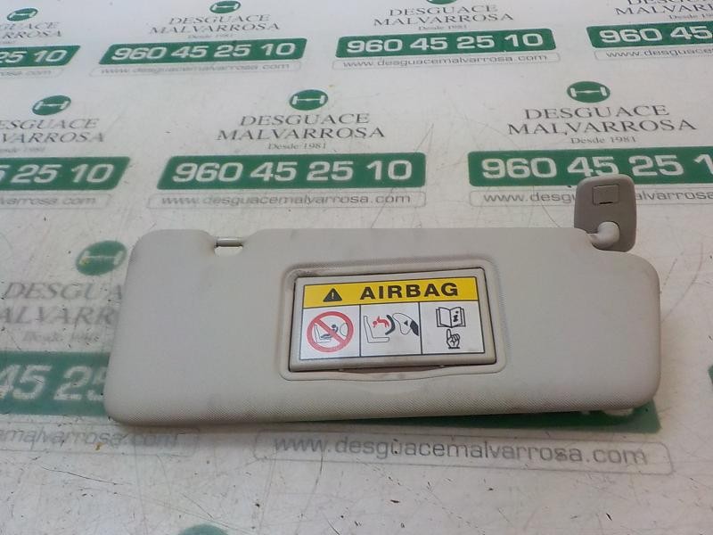 Recambio de parasol derecho para renault megane iii berlina 5 p life referencia OEM IAM   