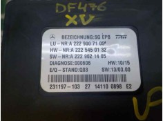 Recambio de modulo electronico para mercedes-benz clase s (w222) lim. 3.0 cdi cat referencia OEM IAM A2229007105 A2229007105 231 2