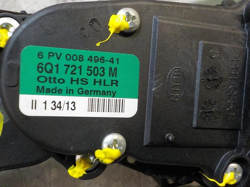 Recambio de potenciometro pedal para seat ibiza (6j5) style tech referencia OEM IAM 6Q1721503M 6J4955711A W000051412