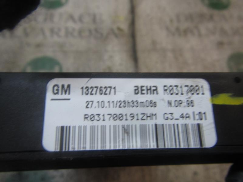 Recambio de resistencia calefaccion para chevrolet cruze ls referencia OEM IAM   