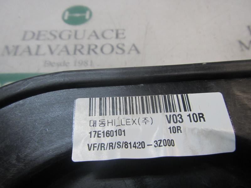 Recambio de elevalunas trasero derecho para hyundai i40 1.7 crdi cat referencia OEM IAM 834813Z000 17E160101 17E160101