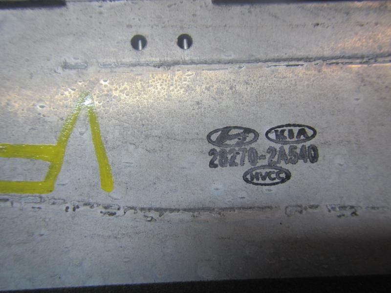 Recambio de intercooler para hyundai i40 1.7 crdi cat referencia OEM IAM 282712A540 282702A540 