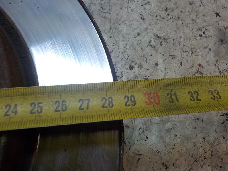 Recambio de disco freno trasero para volvo s60 berlina 2.4 diesel cat referencia OEM IAM 9434167  